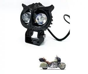 Owl Design Motorcycle LED Fog Light (Pack of 1)