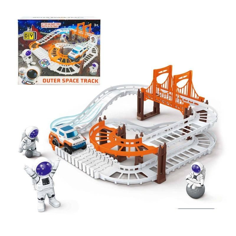 Astronaut Spaceship Track Set – Outer Space Toy Set for Kids