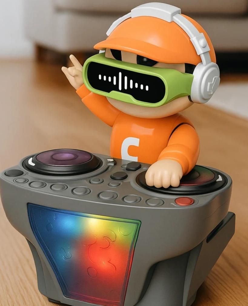 DJ Coco Musical Dancing Boy Toy – Automatic Movement with Interactive LED & Sound