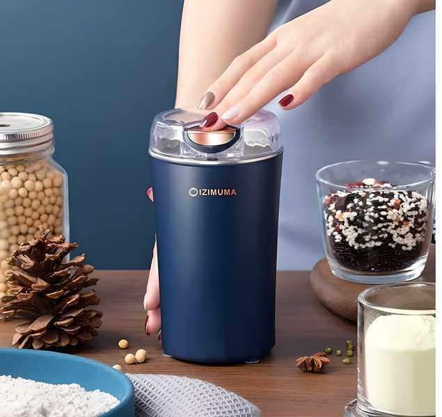 Compact Electric Coffee Grinder (Random Color)