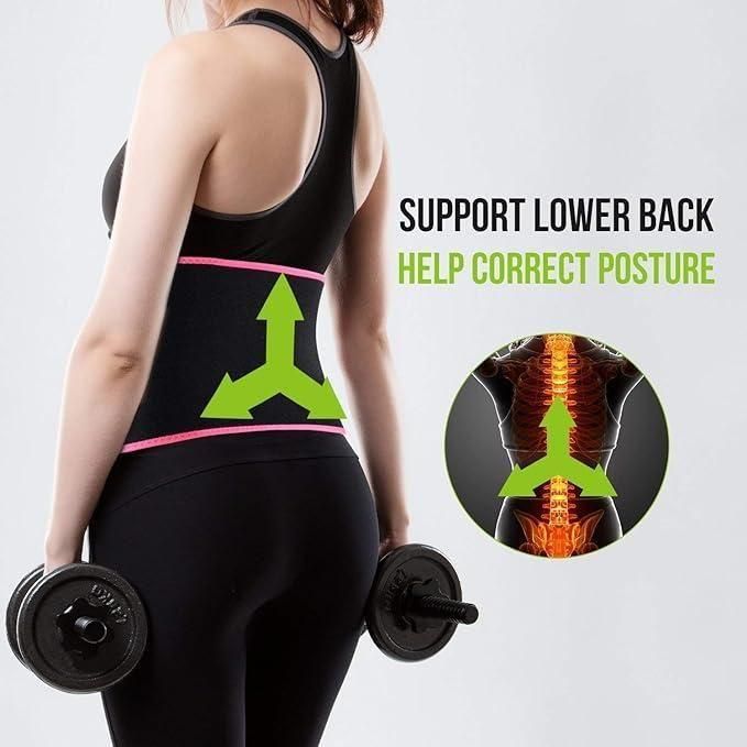 Adjustable Waist Trimmer & Sweat Belt