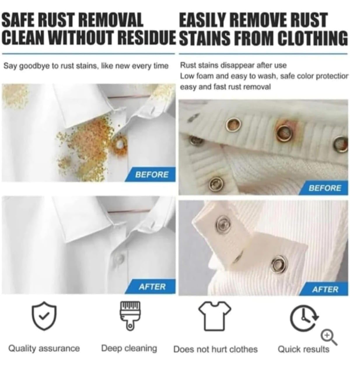 All in One Fabric Stain Remover 100ml (Pack of 2 Bottle 50ml Each)