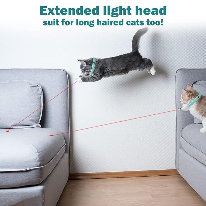 Pet Laser Collar Self-Teasing Toy for Cats