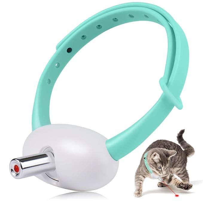 Pet Laser Collar Self-Teasing Toy for Cats